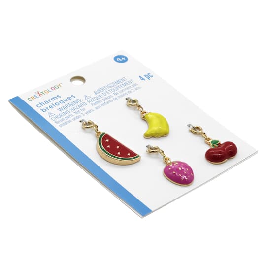 12 Packs: 4 ct. (48 total) Fruit Charms by Creatology™